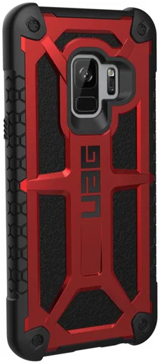 Urban Armor Gear Monarch Hoesje Samsung Galaxy S9 Crimson afbeelding 9