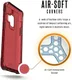 Urban Armor Gear Plyo Hoesje Samsung Galaxy S9 Crimson afbeelding 6
