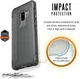 Urban Armor Gear Plyo Hoesje Samsung Galaxy S9 Plus Ash afbeelding 4