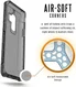 Urban Armor Gear Plyo Hoesje Samsung Galaxy S9 Plus Ash afbeelding 5