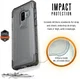 Urban Armor Gear Plyo Hoesje Samsung Galaxy S9 Plus Ice afbeelding 5