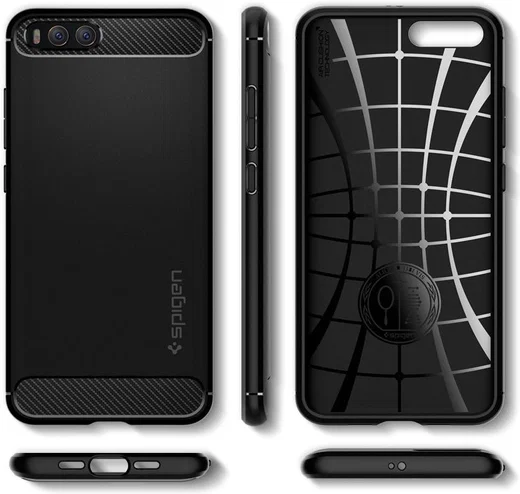 Spigen Rugged Armor Case Xiaomi MI 6 Zwart afbeelding 6