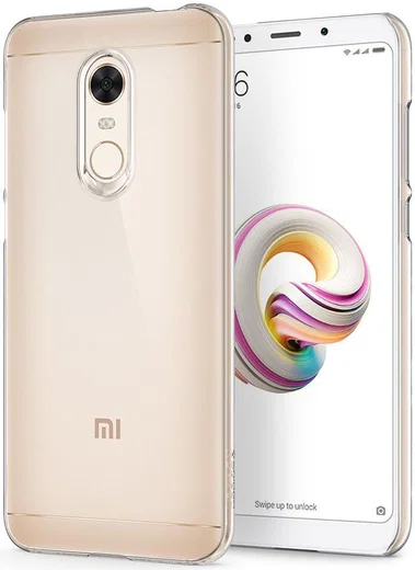 Spigen Liquid Crystal Xiaomi Redmi 5 Plus Transparant afbeelding 1