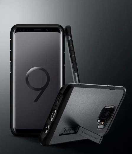 Spigen Tough Armor Case Samsung Galaxy S9 Graphite Gray afbeelding 7