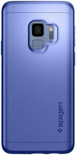 Spigen Thin Fit 360 Case Samsung Galaxy S9 Coral Blue afbeelding 6