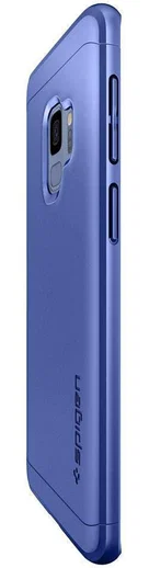Spigen Thin Fit 360 Case Samsung Galaxy S9 Coral Blue afbeelding 8