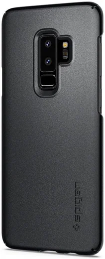 Spigen Thin Fit Case Samsung Galaxy S9 Plus Graphite Gray afbeelding 6