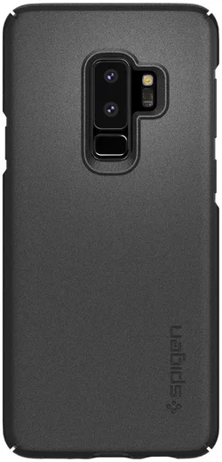 Spigen Thin Fit Case Samsung Galaxy S9 Plus Graphite Gray afbeelding 7