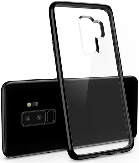 Spigen Ultra Hybrid Case Samsung Galaxy S9 Plus Midnight Black afbeelding 3