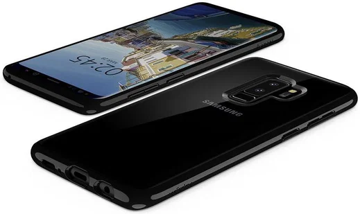 Spigen Ultra Hybrid Case Samsung Galaxy S9 Plus Midnight Black afbeelding 4