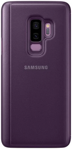 Samsung Galaxy S9 Plus Clear View Stand Cover Paars afbeelding 5