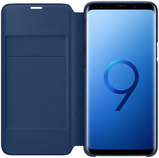 Samsung Galaxy S9 LED View Cover Blauw afbeelding 2