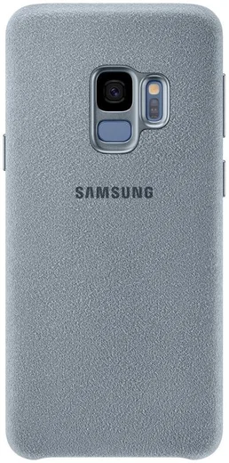 Samsung Galaxy S9 Alcantara Cover Mint afbeelding 1