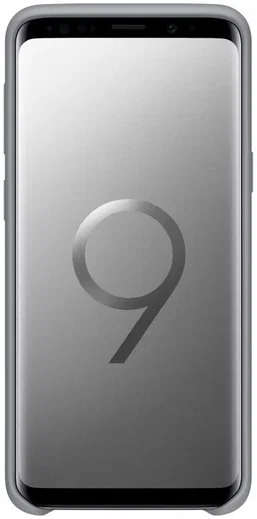 Samsung Galaxy S9 Silicone Cover Grijs afbeelding 2