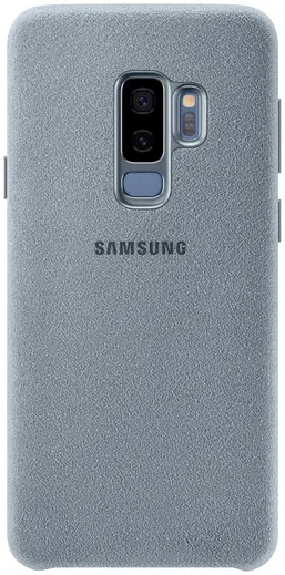Samsung Galaxy S9 Plus Alcantara Cover Mint afbeelding 1