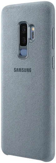 Samsung Galaxy S9 Plus Alcantara Cover Mint afbeelding 3