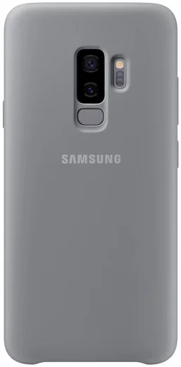 Samsung Galaxy S9 Plus Silicone Cover Grijs afbeelding 1