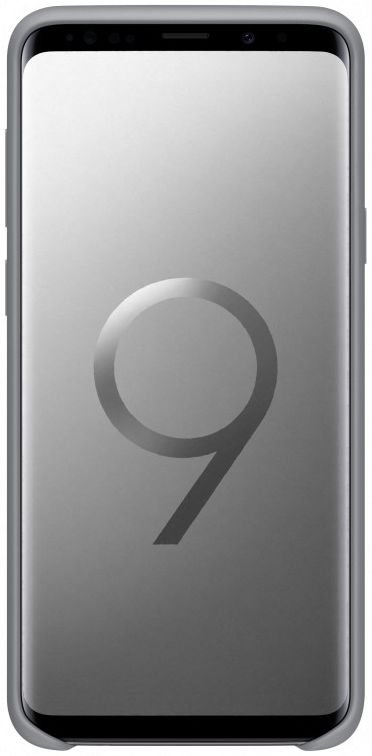 Samsung Galaxy S9 Plus Silicone Cover Grijs afbeelding 2