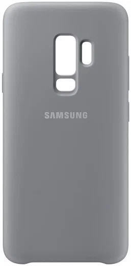 Samsung Galaxy S9 Plus Silicone Cover Grijs afbeelding 5