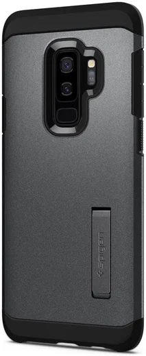 Spigen Tough Armor Hoesje Samsung Galaxy S9 Plus Graphite Gray afbeelding 2