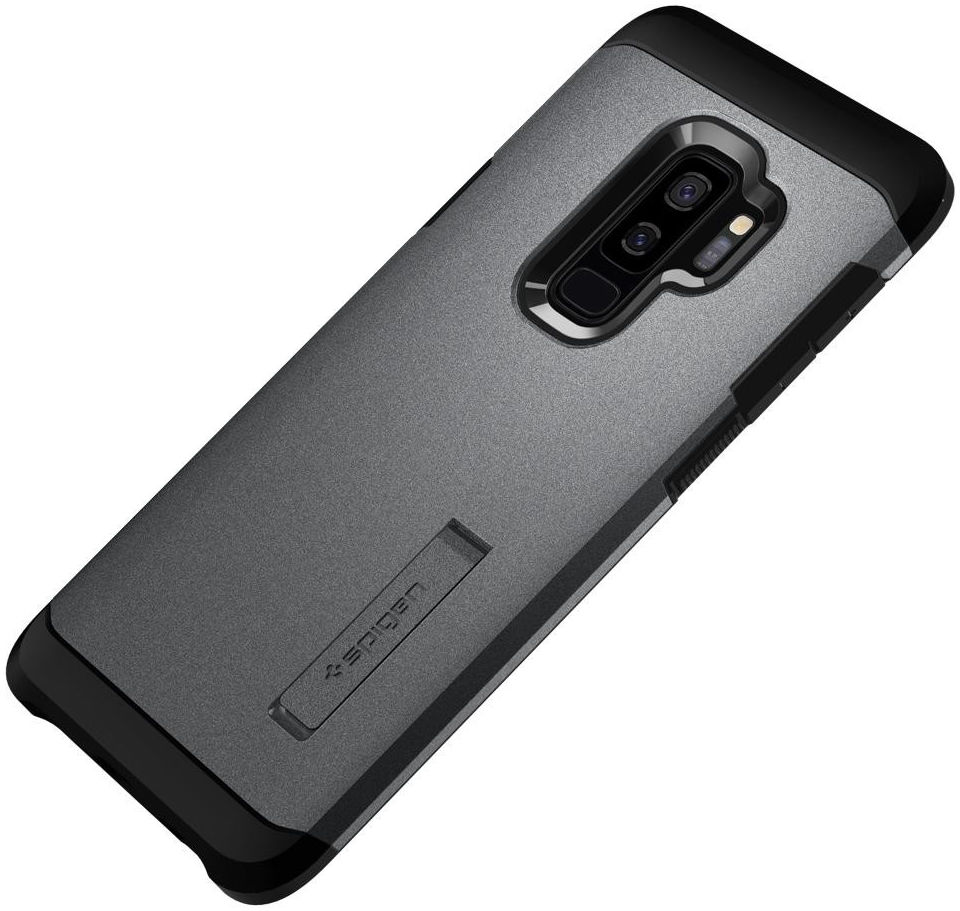 Spigen Tough Armor Hoesje Samsung Galaxy S9 Plus Graphite Gray afbeelding 4