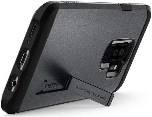 Spigen Tough Armor Hoesje Samsung Galaxy S9 Plus Graphite Gray afbeelding 5