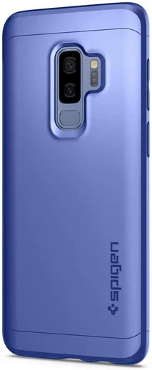 Spigen Thin Fit 360 Case Samsung Galaxy S9 Plus Coral Blue afbeelding 7