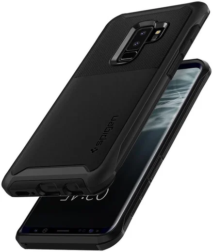 Spigen Neo Hybrid Urban Hoesje Galaxy S9 Plus Matte Black afbeelding 2