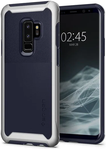 Spigen Neo Hybrid Urban Hoesje Galaxy S9 Plus Arctic Silver afbeelding 1