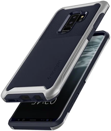 Spigen Neo Hybrid Urban Hoesje Galaxy S9 Plus Arctic Silver afbeelding 2