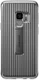 Samsung Galaxy S9 Protective Stand Cover Zilver afbeelding 1