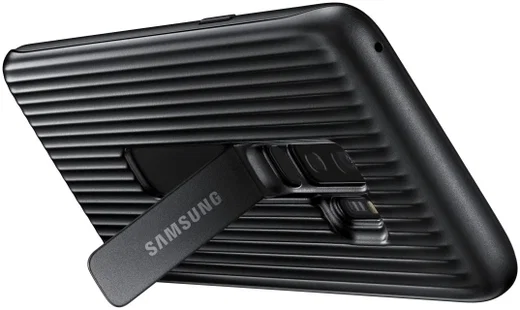 Samsung Galaxy S9 Plus Protective Stand Cover Zwart afbeelding 7
