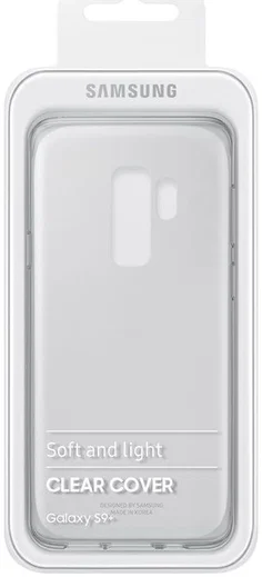 Samsung Galaxy S9 plus Clear cover transparant afbeelding 6