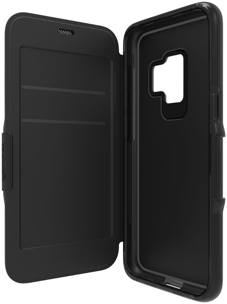 Gear4 D30 Oxford Samsung Galaxy S9 Plus Flip Hoesje Zwart afbeelding 1