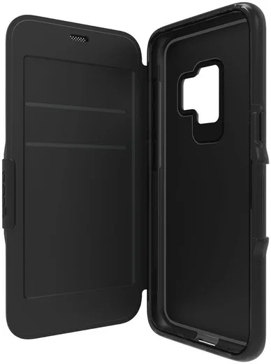 Gear4 D30 Oxford Samsung Galaxy S9 Plus Flip Hoesje Zwart afbeelding 1