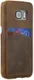 Rosso Select Samsung Galaxy S7 Hoesje Echt Leer Back Cover Bruin afbeelding 3