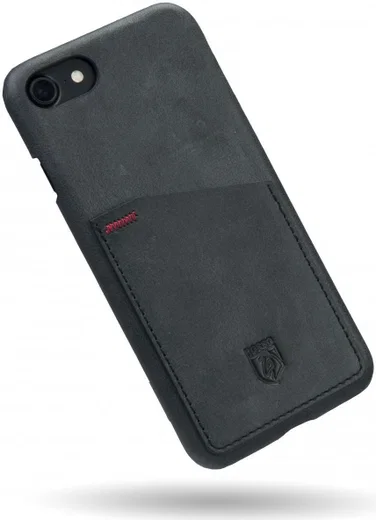 Rosso Select OnePlus 5T Hoesje Echt Leer Back Cover Zwart afbeelding 2