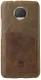 Rosso Select Motorola Moto G5S Hoesje Echt Leer Back Cover Bruin afbeelding 1
