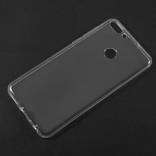 Huawei P Smart Hoesje Dun TPU Transparant afbeelding 3