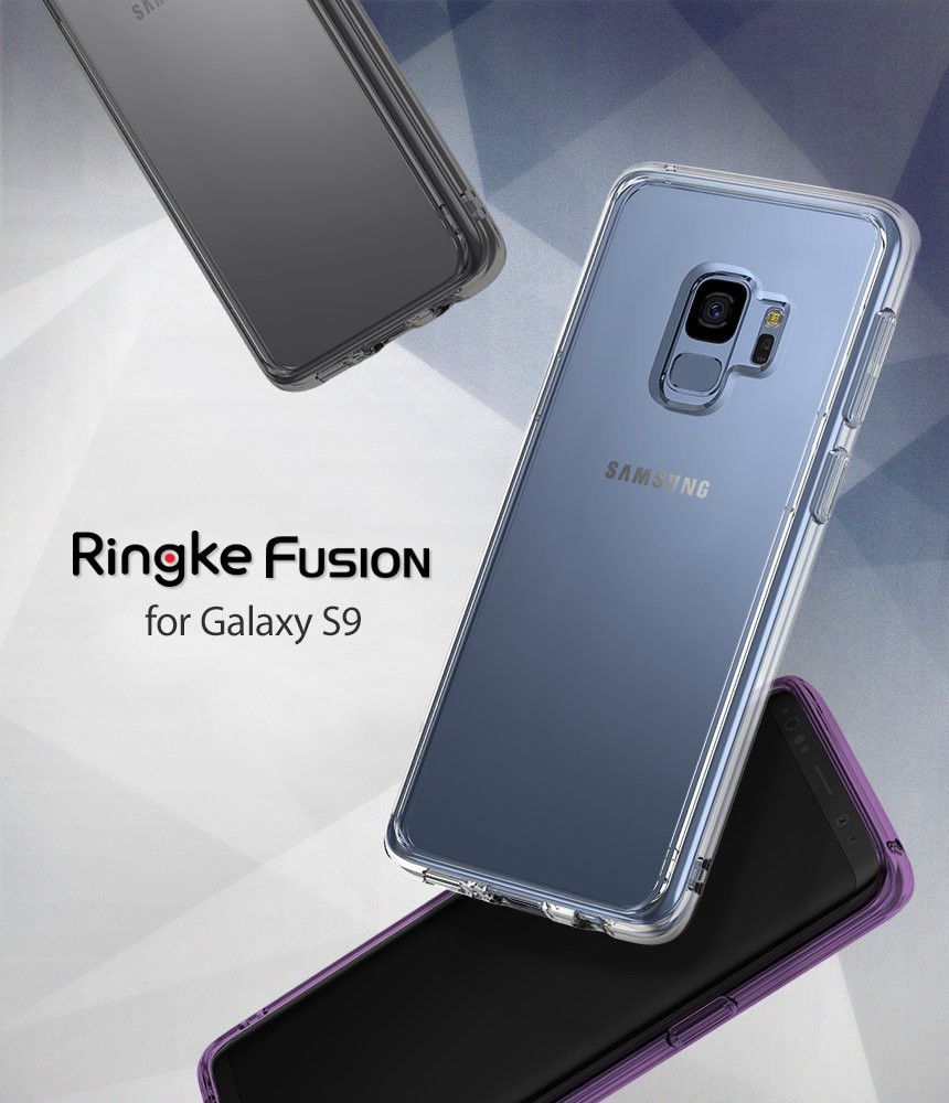Ringke Fusion Hoesje Samsung Galaxy S9 Orchid Purple afbeelding 2