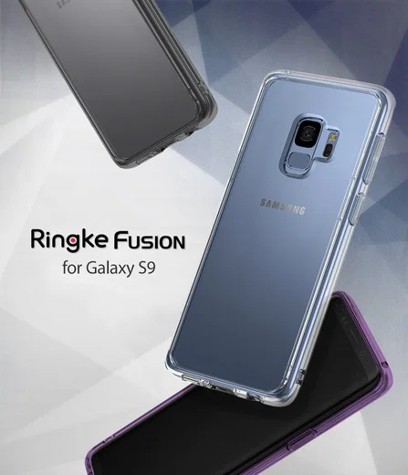 Ringke Fusion Hoesje Samsung Galaxy S9 Orchid Purple afbeelding 2