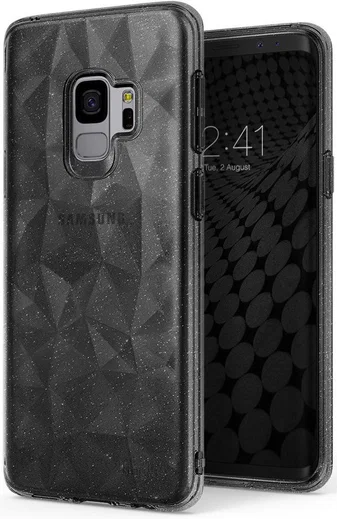 Ringke Air Prism Hoesje Samsung Galaxy S9 Glitter Gray afbeelding 1