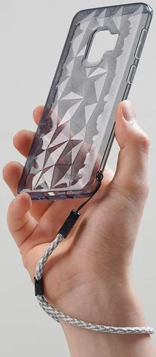 Ringke Air Prism Hoesje Samsung Galaxy S9 Glitter Gray afbeelding 6