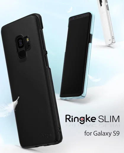 Ringke Slim Samsung Galaxy S9 Ultra Dun Hoesje Frost White afbeelding 2