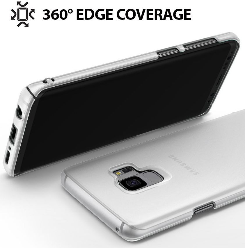 Ringke Slim Samsung Galaxy S9 Ultra Dun Hoesje Frost White afbeelding 4