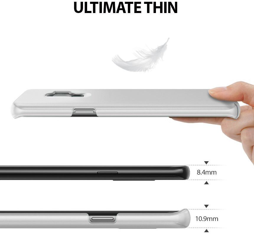 Ringke Slim Samsung Galaxy S9 Ultra Dun Hoesje Frost White afbeelding 5