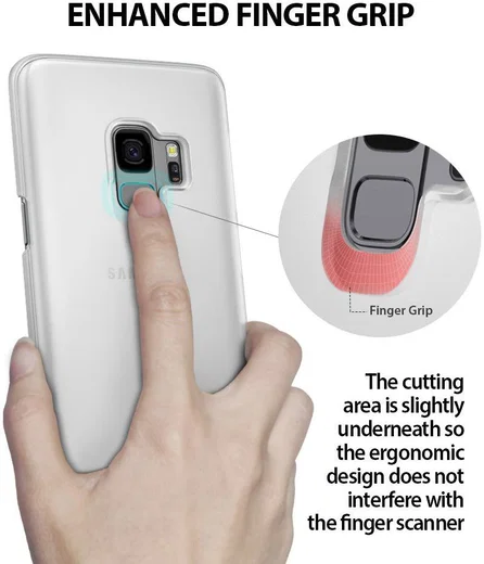 Ringke Slim Samsung Galaxy S9 Ultra Dun Hoesje Frost White afbeelding 6