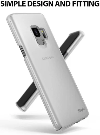 Ringke Slim Samsung Galaxy S9 Ultra Dun Hoesje Frost White afbeelding 8