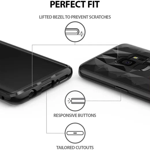 Ringke Air Prism Hoesje Samsung Galaxy S9 Ink Black afbeelding 3