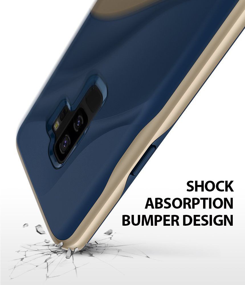 Ringke Wave Hoesje Samsung Galaxy S9 Plus Marina Gold afbeelding 6